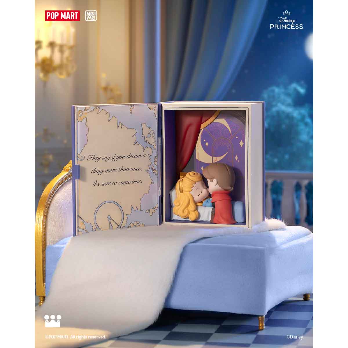 Mô Hình Disney Princess's Fairy Tales Series Scene Sets POP MART 6931571045203