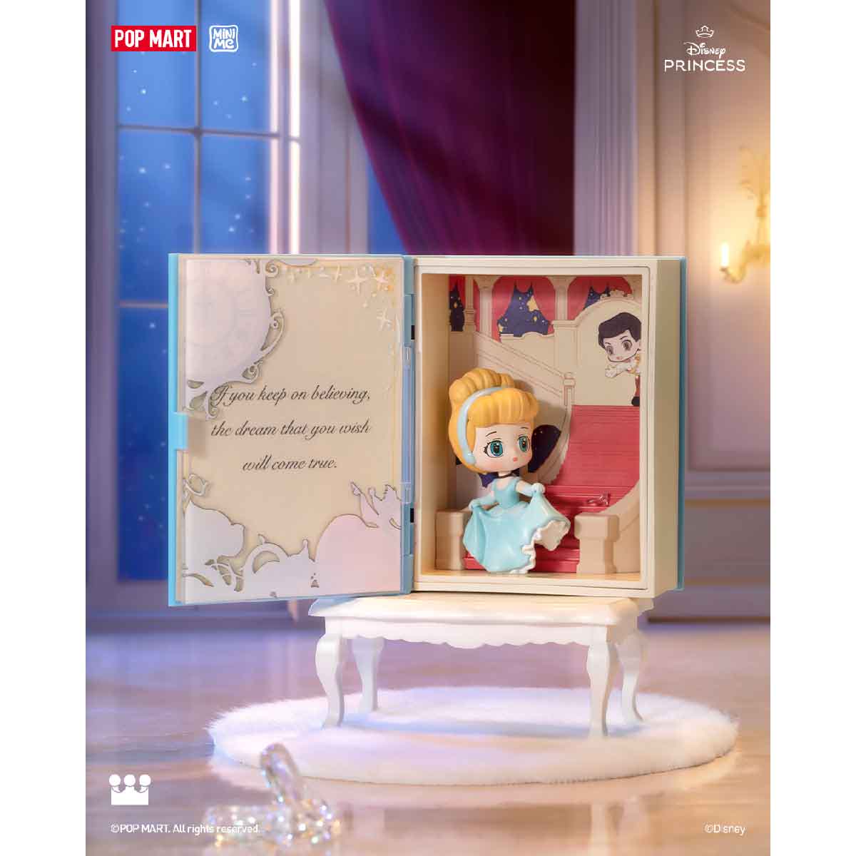 Mô Hình Disney Princess's Fairy Tales Series Scene Sets POP MART 6931571045203