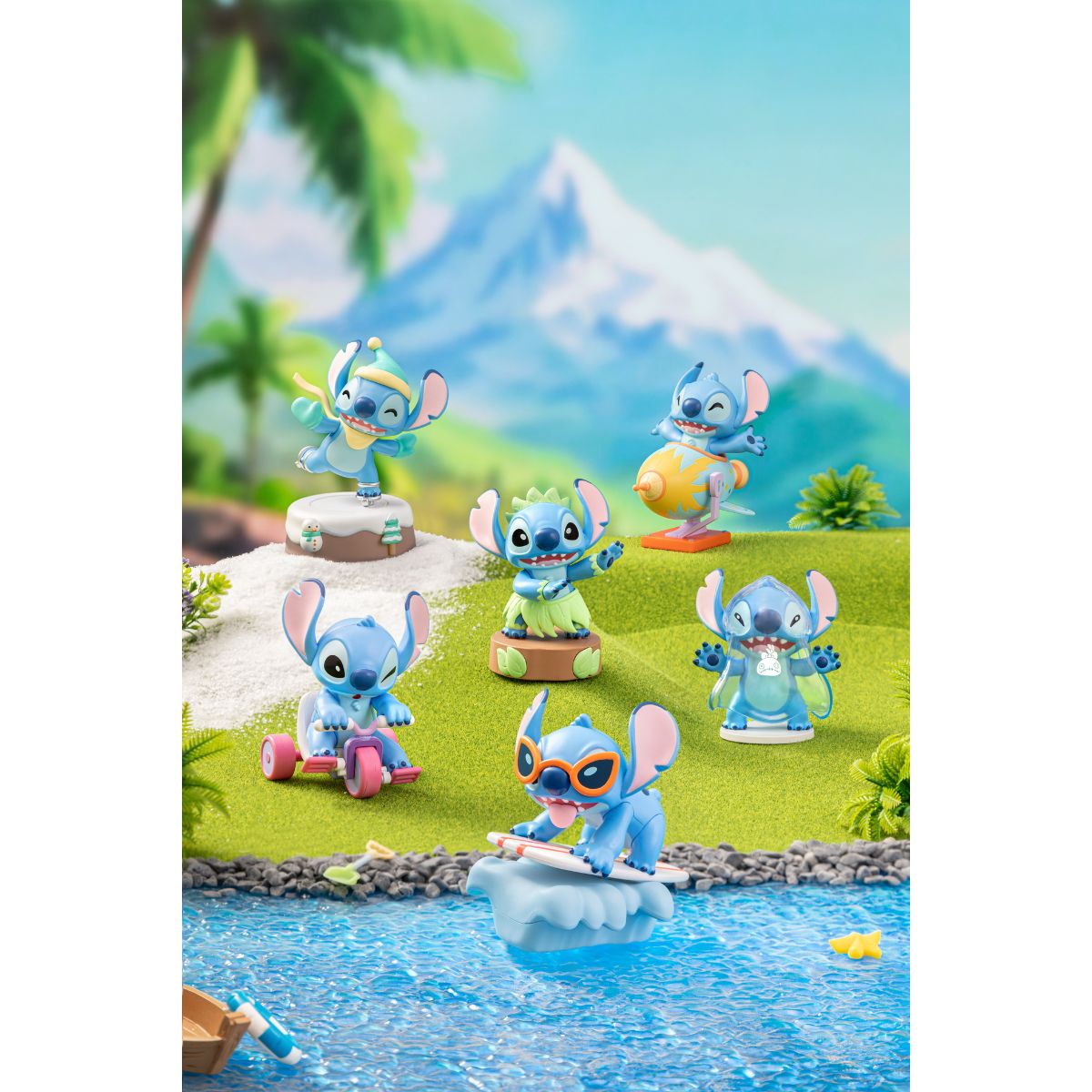 Đồ Chơi Mô Hình Disney Stitch Cute Action Series Figures Blind Box TOP TOY 2303500410101