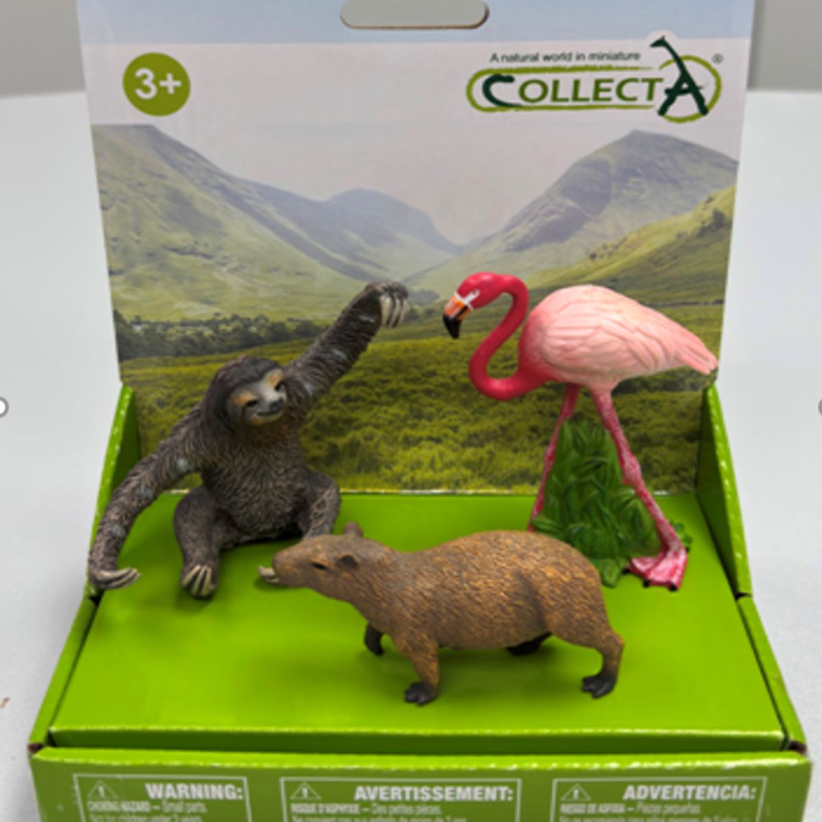 Đồ Chơi Mô Hình Động Vật Hồng Hạc, Capybara, Con Lười COLLECTA 84305