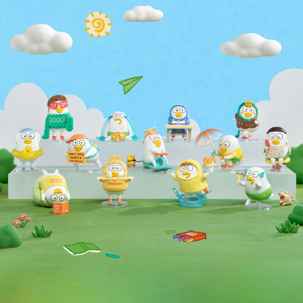 Mô Hình Duckyo Never Grows Up Series Figures POP MART 6941313014503