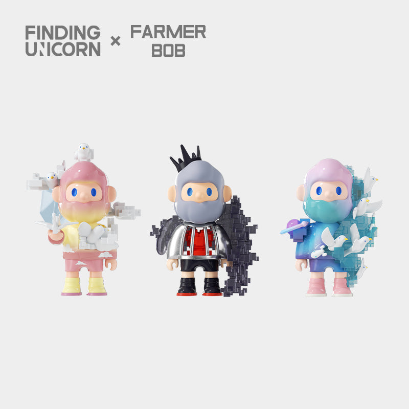 Mô Hình Farmer Bob Pixel Universe Series FINDING UNICORN 6975463618502