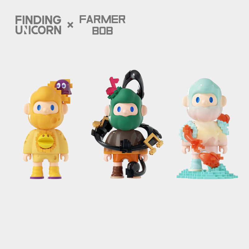 Mô Hình Farmer Bob Pixel Universe Series FINDING UNICORN 6975463618502