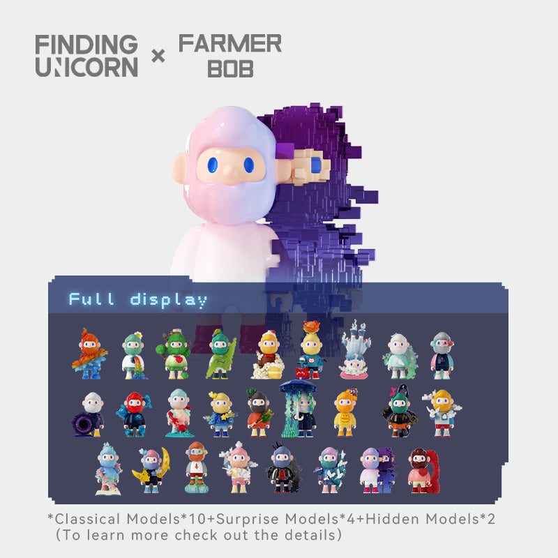 Mô Hình Farmer Bob Pixel Universe Series FINDING UNICORN 6975463618502
