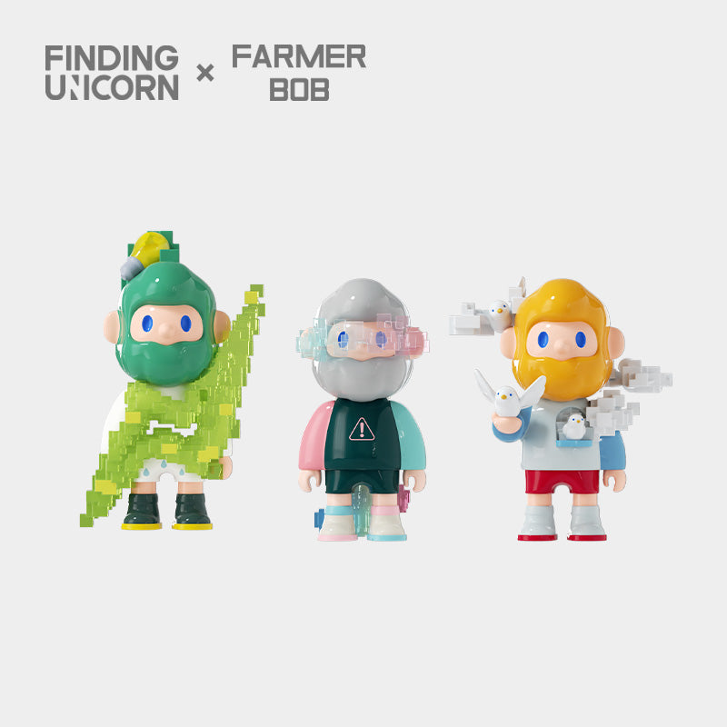Mô Hình Farmer Bob Pixel Universe Series FINDING UNICORN 6975463618502