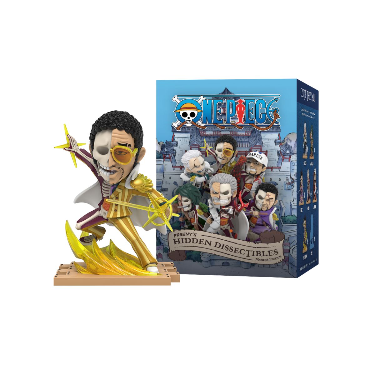Đồ Chơi Mô Hình Freeny's Hidden Dissectibles: One Piece (Marines) MIGHTY JAXX BB24OPJF00101