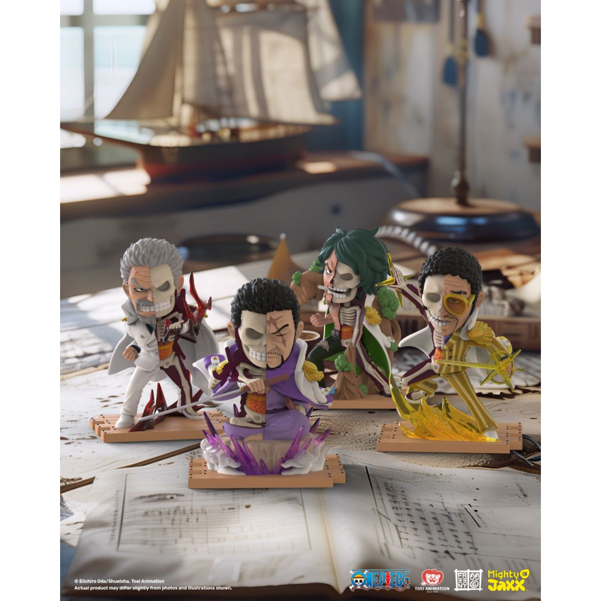 Đồ Chơi Mô Hình Freeny's Hidden Dissectibles: One Piece (Marines) MIGHTY JAXX BB24OPJF00101