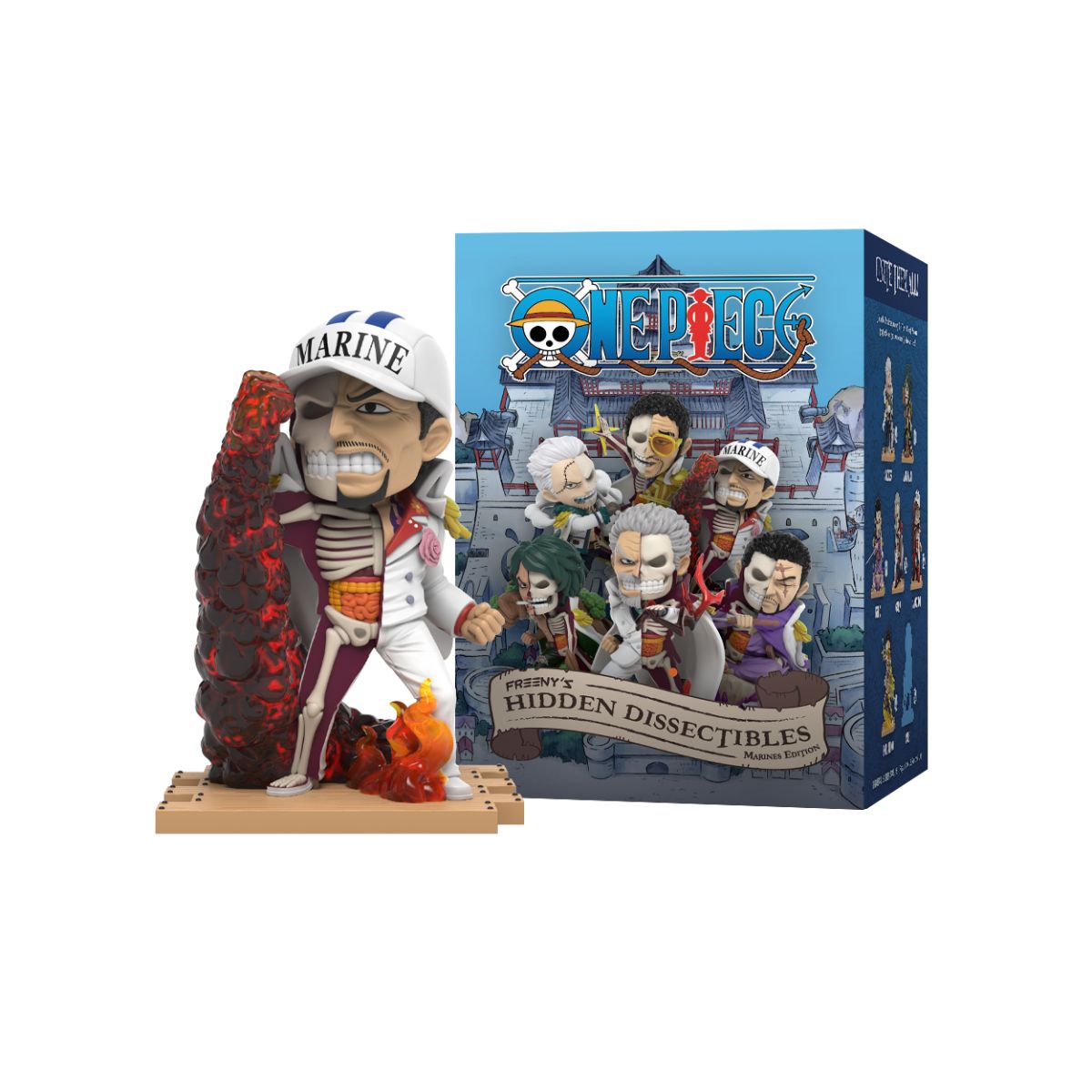 Đồ Chơi Mô Hình Freeny's Hidden Dissectibles: One Piece (Marines) MIGHTY JAXX BB24OPJF00101