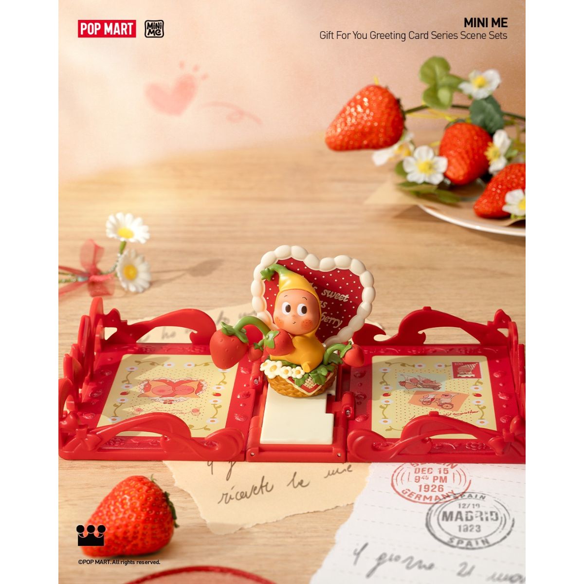 Mô Hình Gift For You Greeting Card Series Scene Sets POP MART 6931571058296