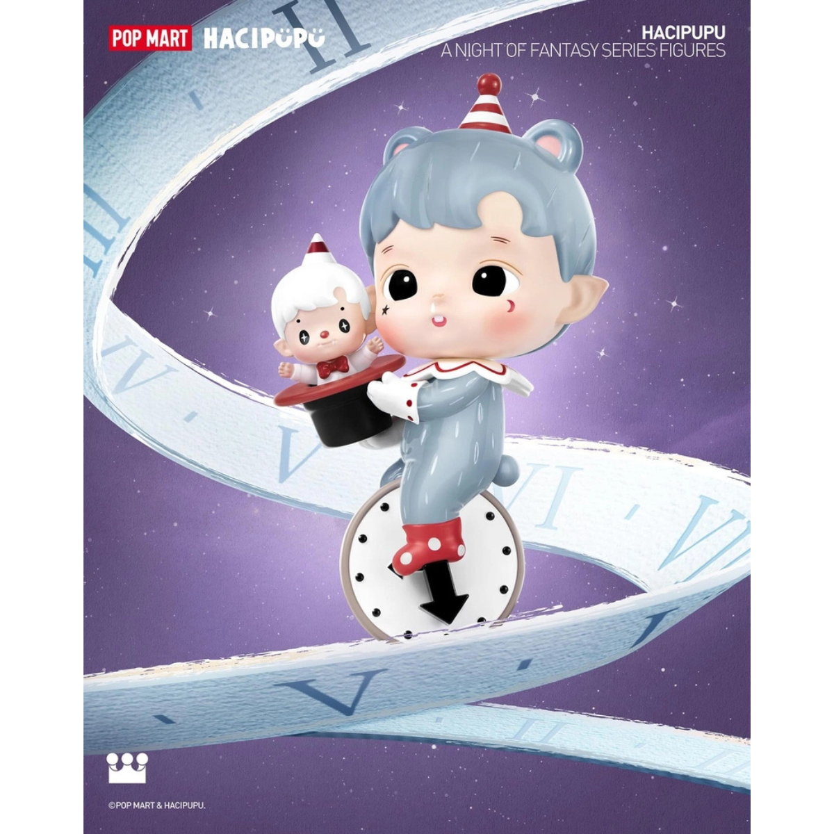 Mô Hình Hacipupu A Night Of Fantasy Series Figures POP MART 6931571041847