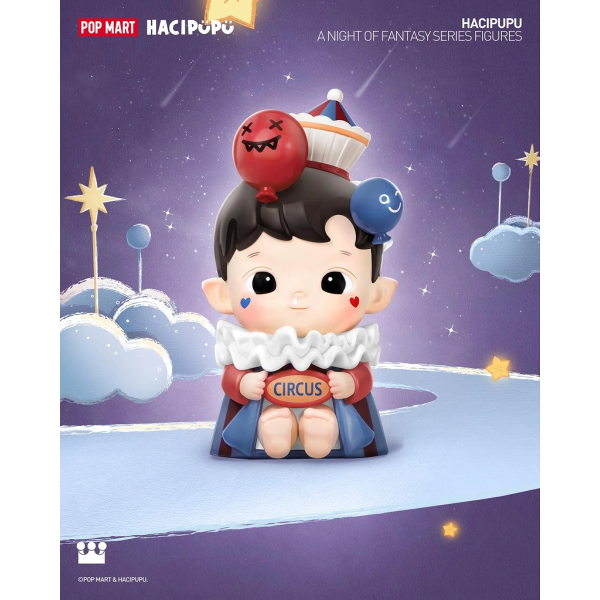 Mô Hình Hacipupu A Night Of Fantasy Series Figures POP MART 6931571041847