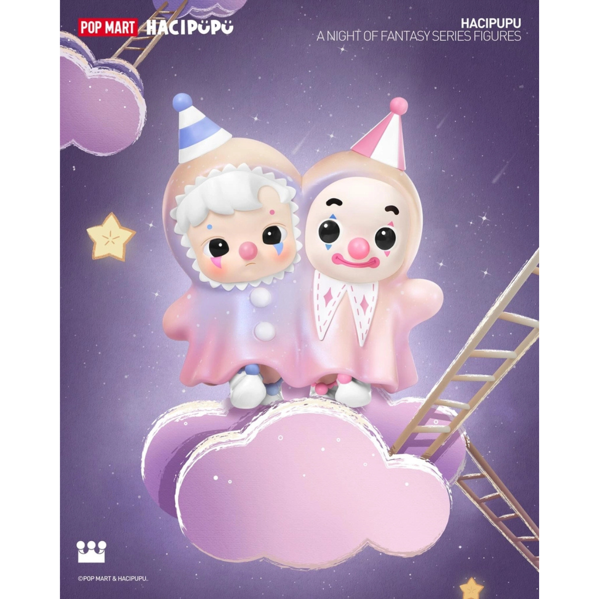 Mô Hình Hacipupu A Night Of Fantasy Series Figures POP MART 6931571041847