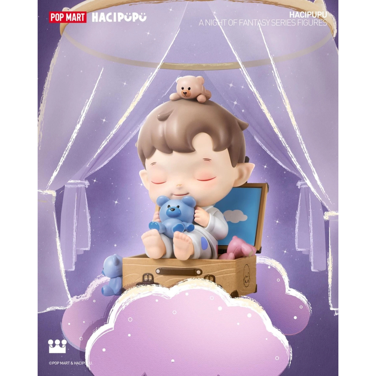 Mô Hình Hacipupu A Night Of Fantasy Series Figures POP MART 6931571041847