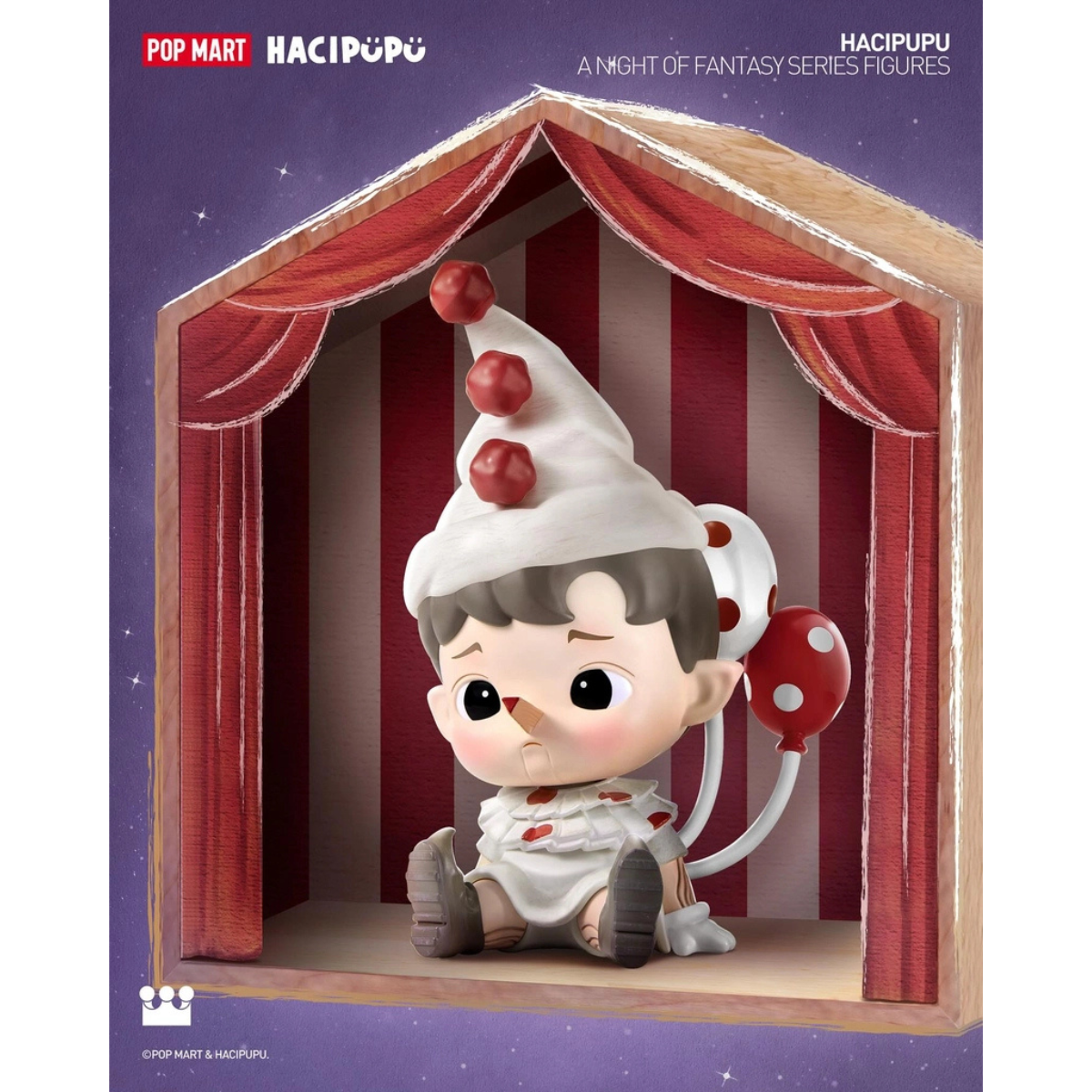 Mô Hình Hacipupu A Night Of Fantasy Series Figures POP MART 6931571041847
