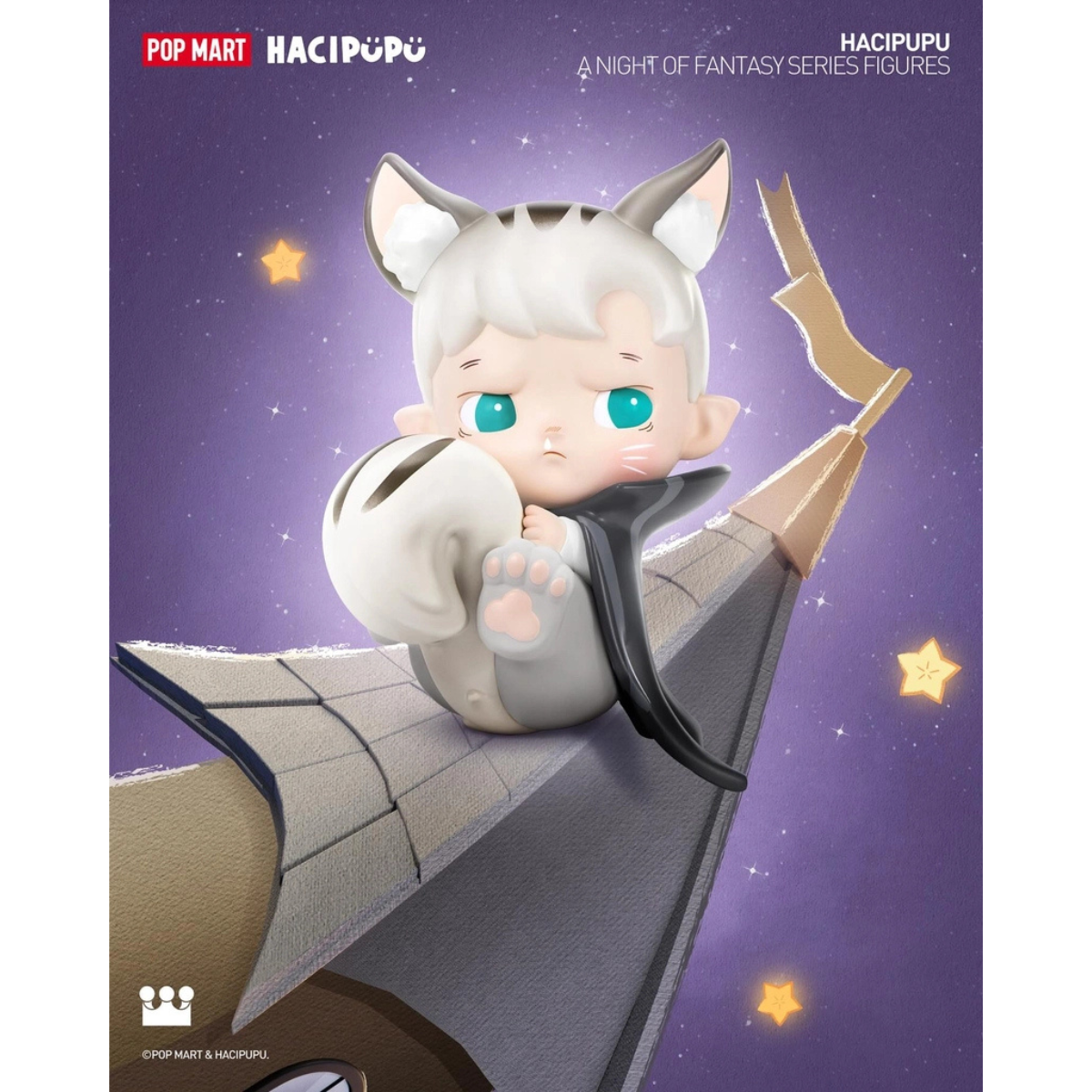 Mô Hình Hacipupu A Night Of Fantasy Series Figures POP MART 6931571041847