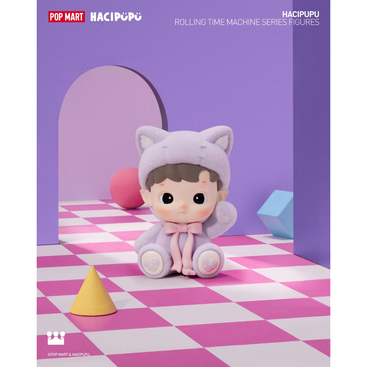 Đồ Chơi Mô Hình Hacipupu Rolling Time Machine Series Figures POP MART 6931571099190