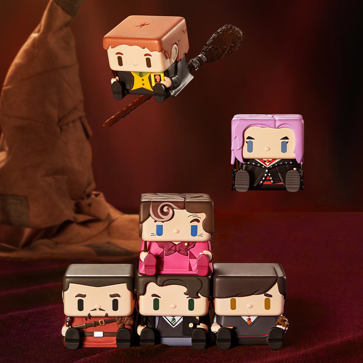 Đồ Chơi Mô Hình Harry Potter POP CUBE-1 Series Figures POP MART 6931571075910