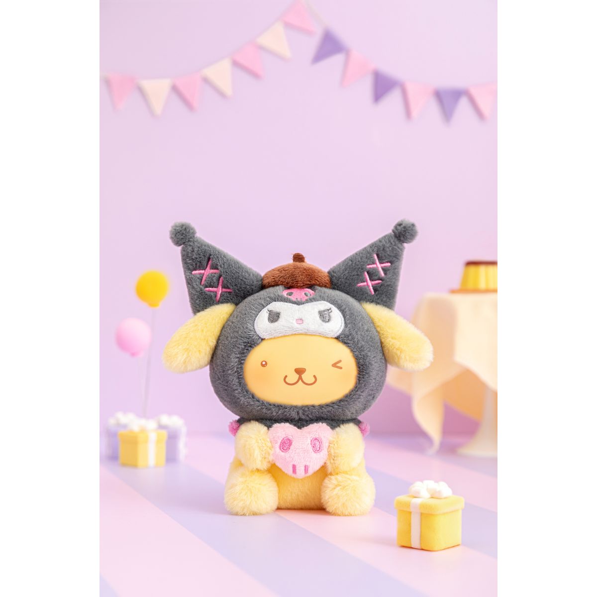 Mô Hình Đồ Chơi Hello Kitty And Friends Kuromi Party Series Plush TOP TOY 2304177110103