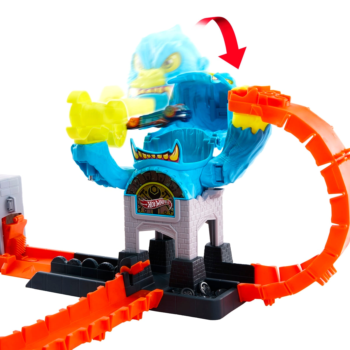 Đồ Chơi Mô Hình City Đại Chiến Khỉ Khổng Lồ HOT WHEELS JHL92/HDR29