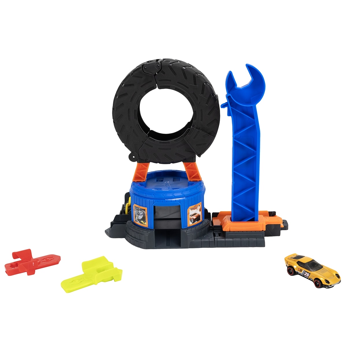 Đồ Chơi Trạm Lốp Xe Siêu Tốc City HOT WHEELS JHL75/HDR24