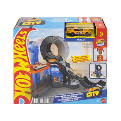 Đồ Chơi Trạm Lốp Xe Siêu Tốc City HOT WHEELS JHL75/HDR24