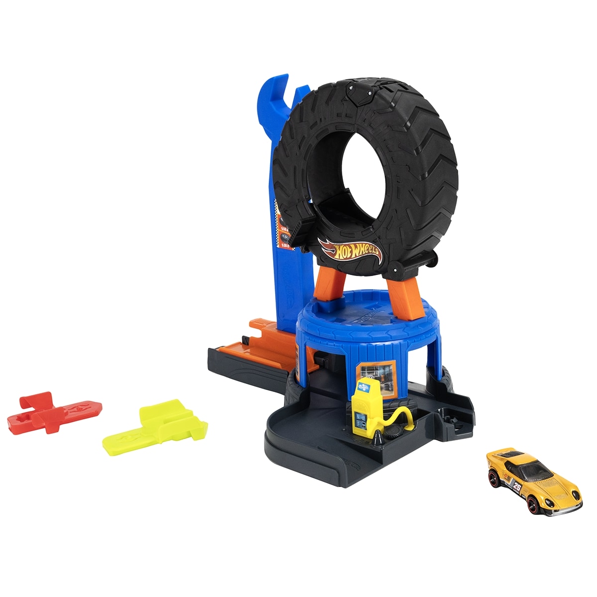 Đồ Chơi Trạm Lốp Xe Siêu Tốc City HOT WHEELS JHL75/HDR24