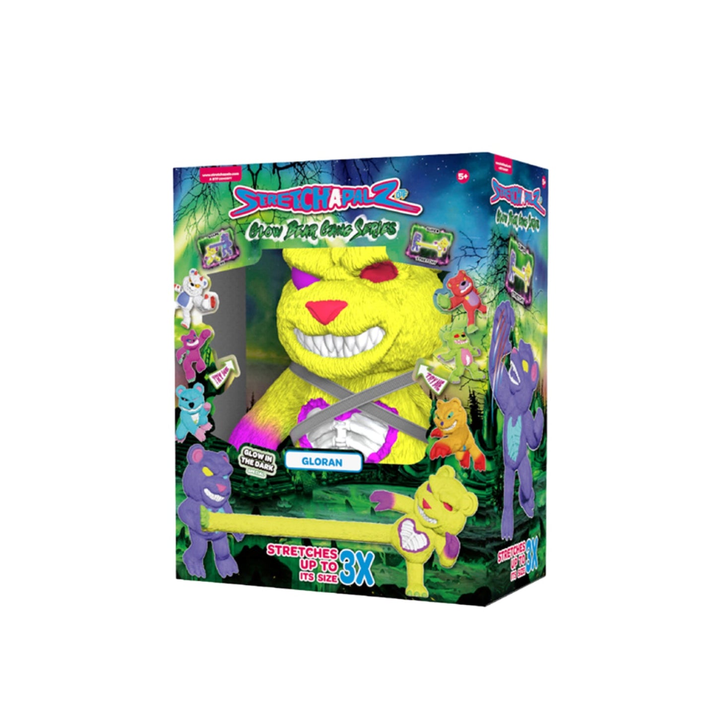 Mô Hình  Kéo Giãn 22cm Gấu Gloran STRETCHAPALZ 84062