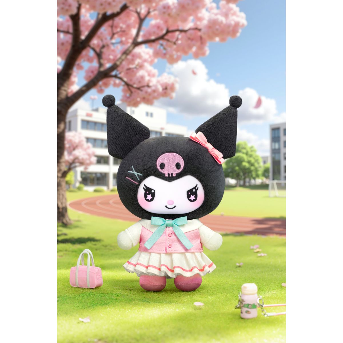 Đồ Chơi Mô Hình Kuromi School Life Series Plush Pendant Blind Box TOP TOY 2303566610101