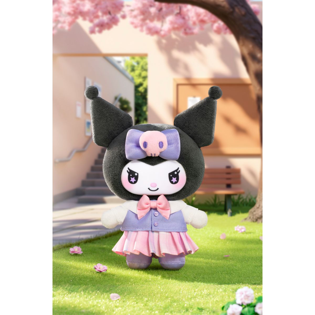 Đồ Chơi Mô Hình Kuromi School Life Series Plush Pendant Blind Box TOP TOY 2303566610101