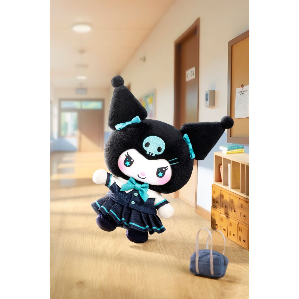 Đồ Chơi Mô Hình Kuromi School Life Series Plush Pendant Blind Box TOP TOY 2303566610101