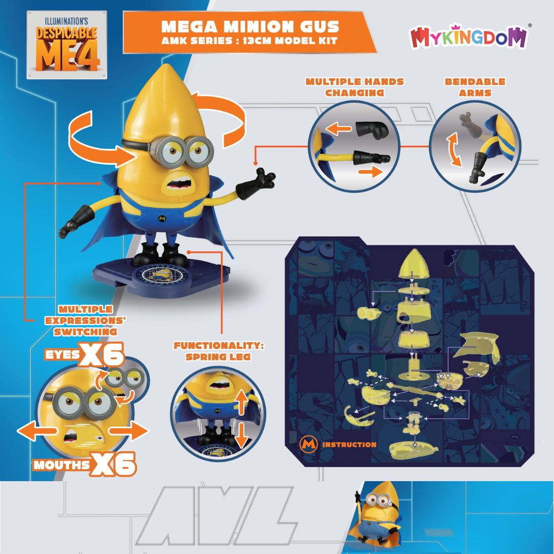 Mô Hình Lắp Ráp Mega Minions Gus Minions YPAMKDM4SG