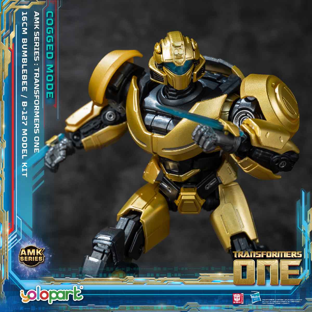 Mô Hình Lắp Ráp Transformers Amk B-127 Nâng Cấp YOLOPARK YPAMKM8BB