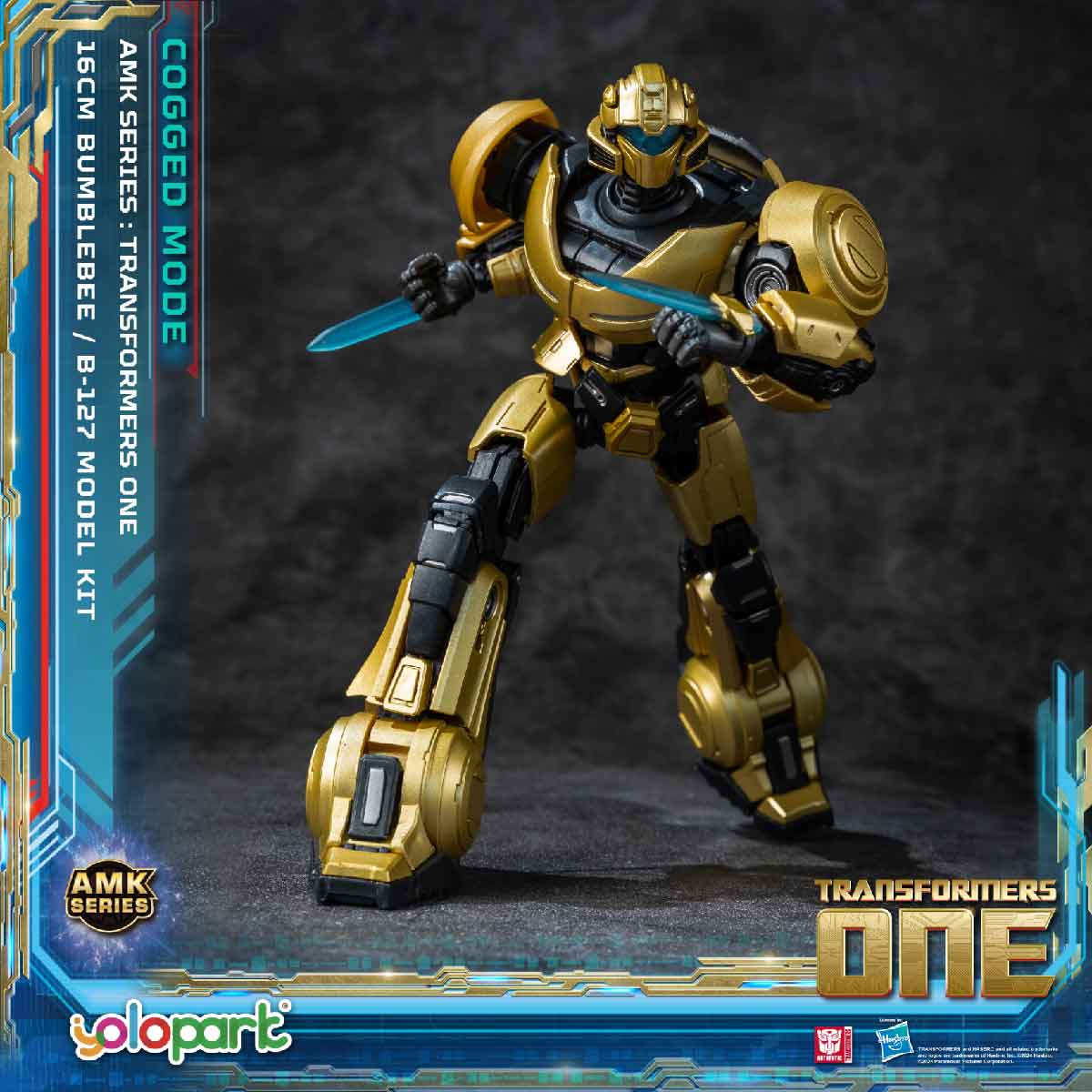 Mô Hình Lắp Ráp Transformers Amk B-127 Nâng Cấp YOLOPARK YPAMKM8BB
