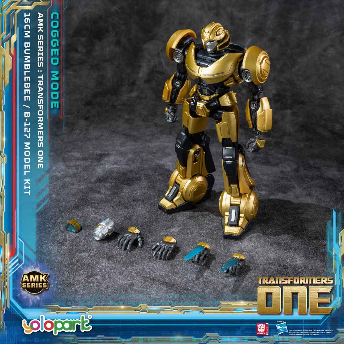 Mô Hình Lắp Ráp Transformers Amk B-127 Nâng Cấp YOLOPARK YPAMKM8BB