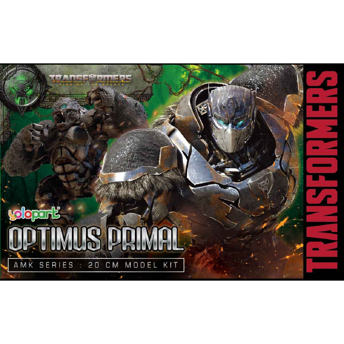 Mô Hình Lắp Ráp Transformers Amk Movie 7 Optimus Primal YOLOPARK YPAMKM7OL