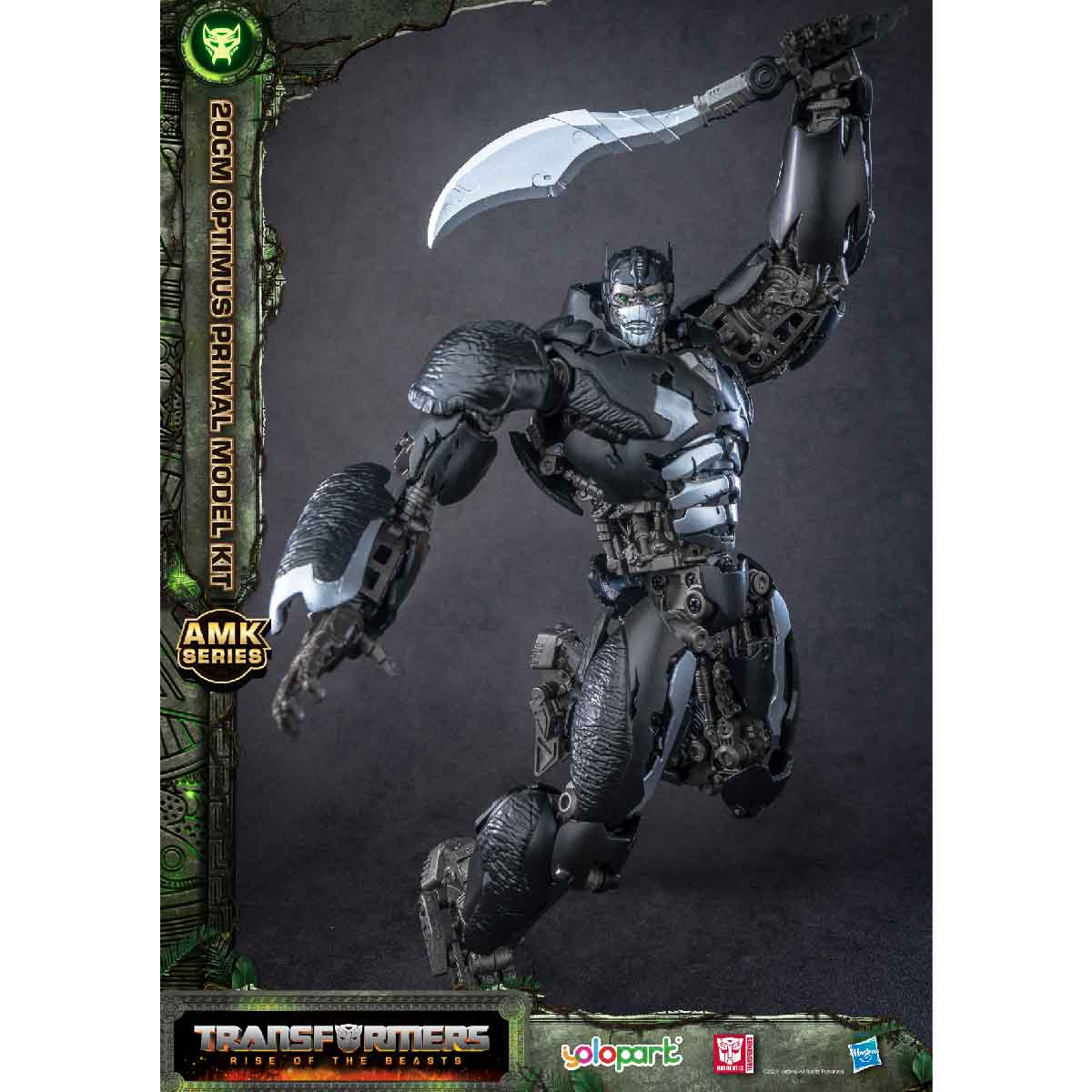 Mô Hình Lắp Ráp Transformers Amk Movie 7 Optimus Primal YOLOPARK YPAMKM7OL
