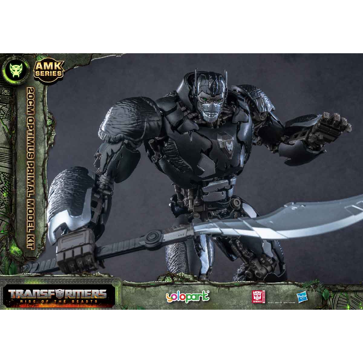 Mô Hình Lắp Ráp Transformers Amk Movie 7 Optimus Primal YOLOPARK YPAMKM7OL