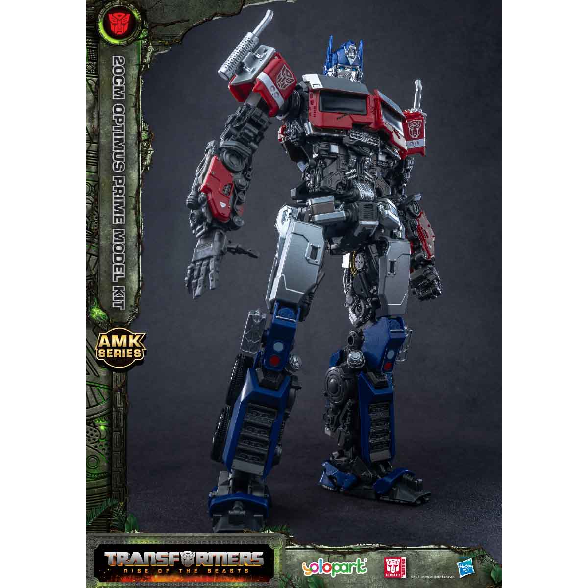 Mô Hình Lắp Ráp Transformers Amk Movie 7 Optimus Prime YOLOPARK YPAMKM7OP