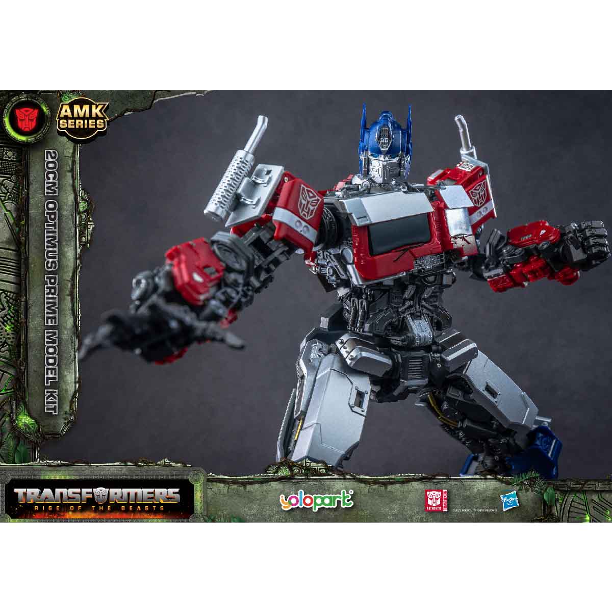 Mô Hình Lắp Ráp Transformers Amk Movie 7 Optimus Prime YOLOPARK YPAMKM7OP