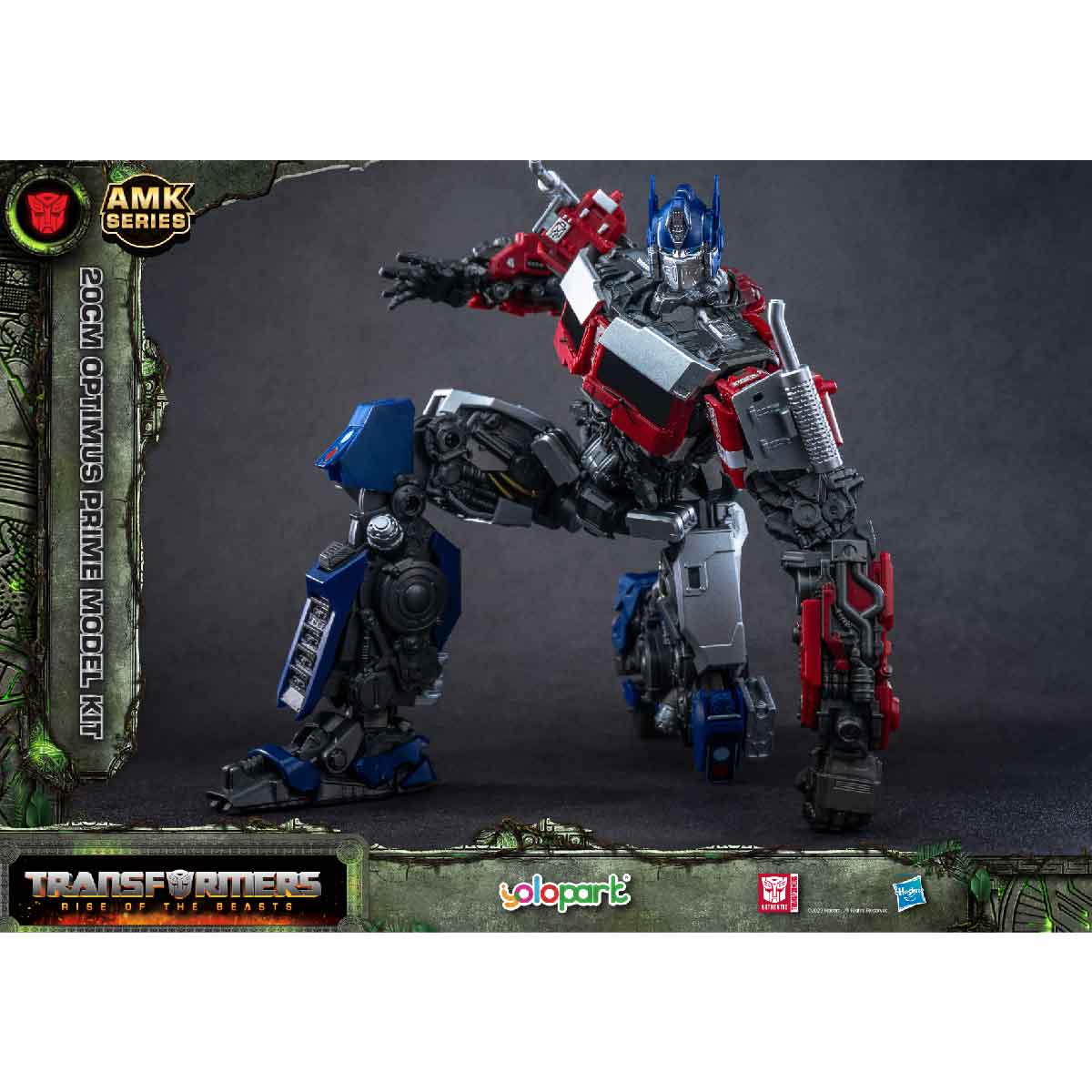 Mô Hình Lắp Ráp Transformers Amk Movie 7 Optimus Prime YOLOPARK YPAMKM7OP