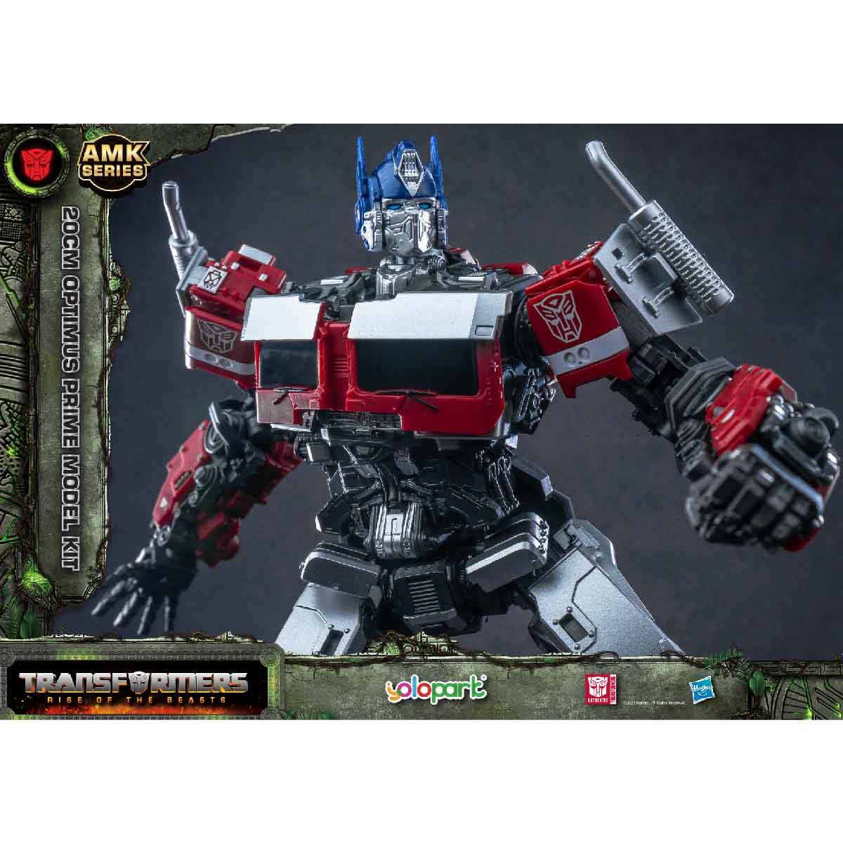 Mô Hình Lắp Ráp Transformers Amk Movie 7 Optimus Prime YOLOPARK YPAMKM7OP