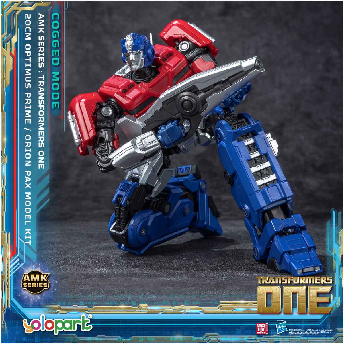 Mô Hình Lắp Ráp Transformers AMK Orion Pax Nâng Cấp YOLOPARK YPAMKM8OP