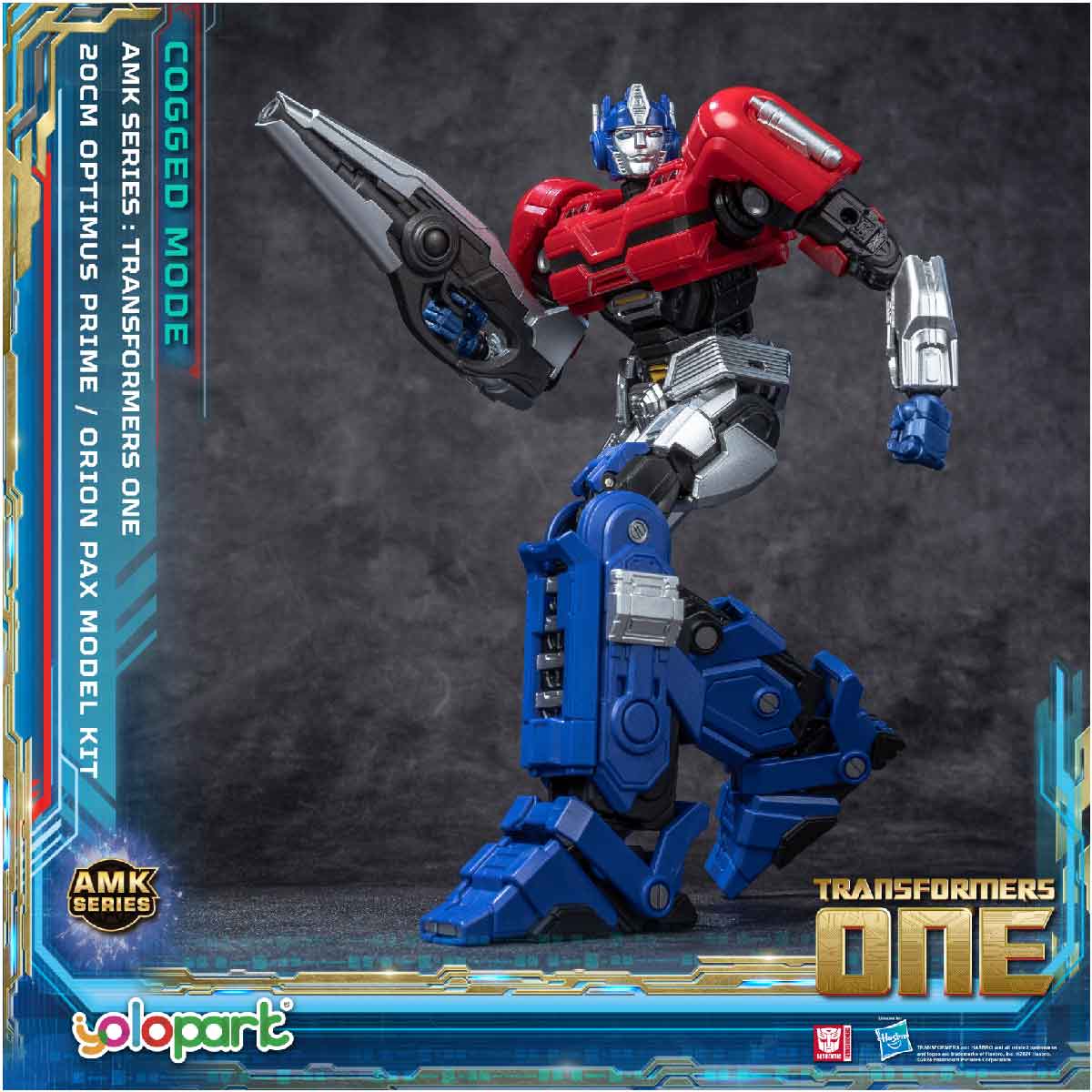 Mô Hình Lắp Ráp Transformers AMK Orion Pax Nâng Cấp YOLOPARK YPAMKM8OP