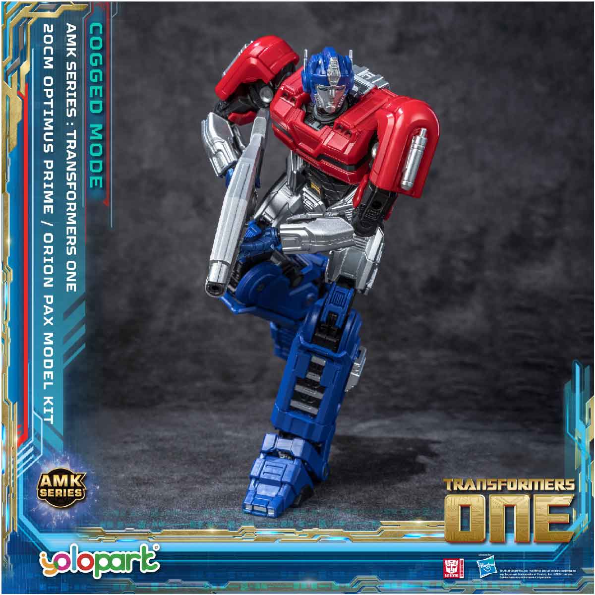 Mô Hình Lắp Ráp Transformers AMK Orion Pax Nâng Cấp YOLOPARK YPAMKM8OP
