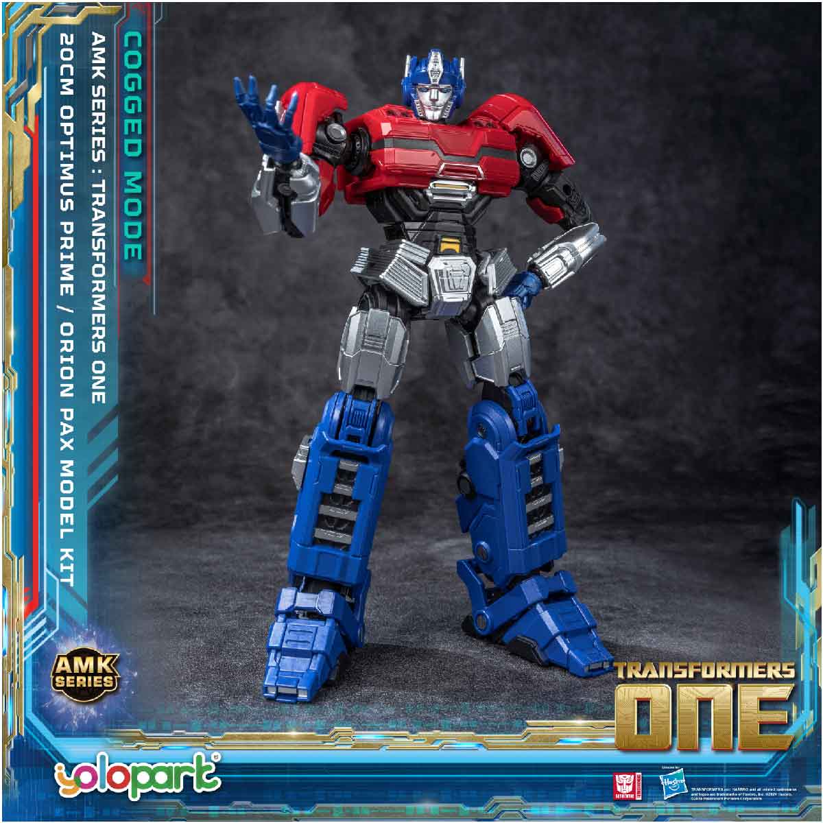 Mô Hình Lắp Ráp Transformers AMK Orion Pax Nâng Cấp YOLOPARK YPAMKM8OP