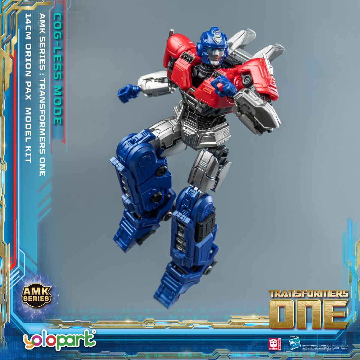 Mô Hình Lắp Ráp Transformers AMK Orion Pax Tiêu Chuẩn YOLOPARK YPAMKM8OP-M