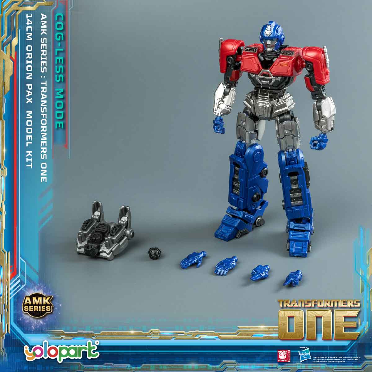 Mô Hình Lắp Ráp Transformers AMK Orion Pax Tiêu Chuẩn YOLOPARK YPAMKM8OP-M