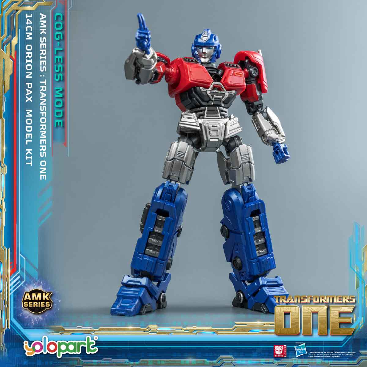 Mô Hình Lắp Ráp Transformers AMK Orion Pax Tiêu Chuẩn YOLOPARK YPAMKM8OP-M