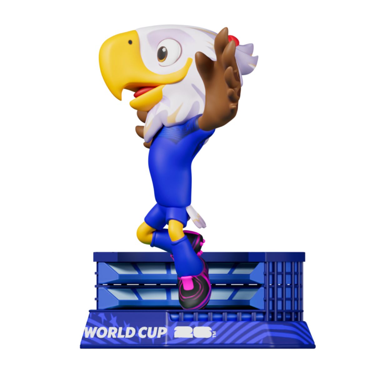 Đồ Chơi Mô Hình Linh Vật World Cup 2026 - Clutch Mỹ 6cm SEASONAL COLLECTION HNSS-WC26-PS6-U001b