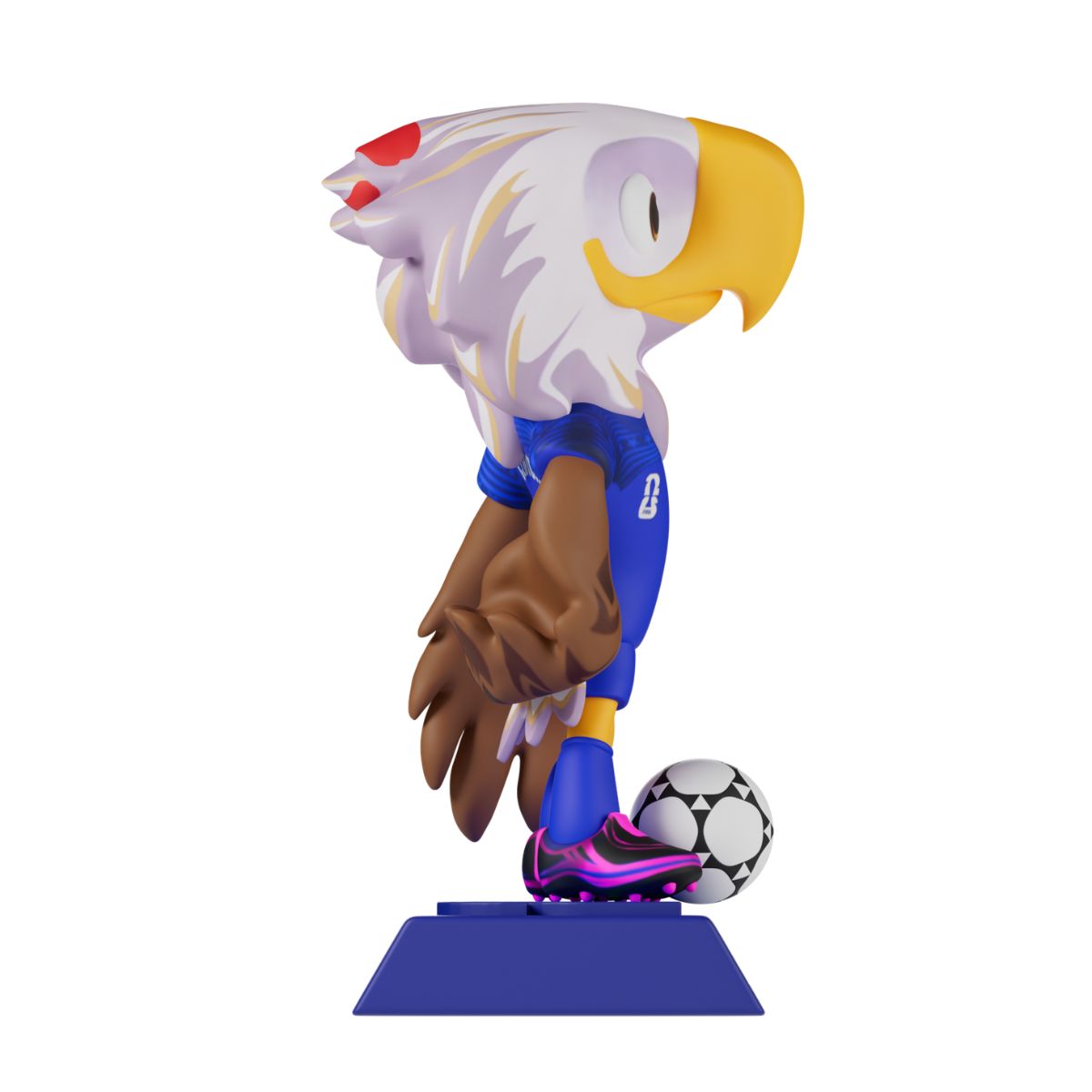 Đồ Chơi Mô Hình Linh Vật World Cup 2026 - Clutch Mỹ 9cm SEASONAL COLLECTION HNSS-WC26-PB9-U001b